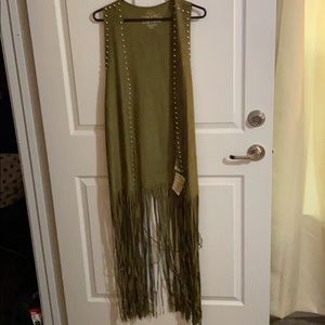 Fringe vest